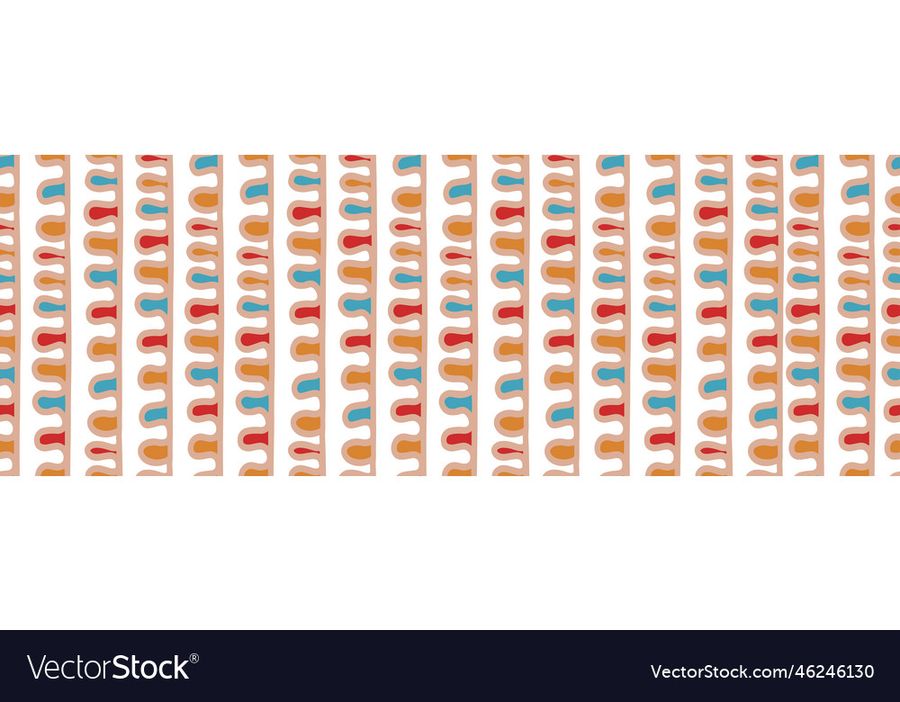 Colorful ethnic stripes pattern liquid abstract