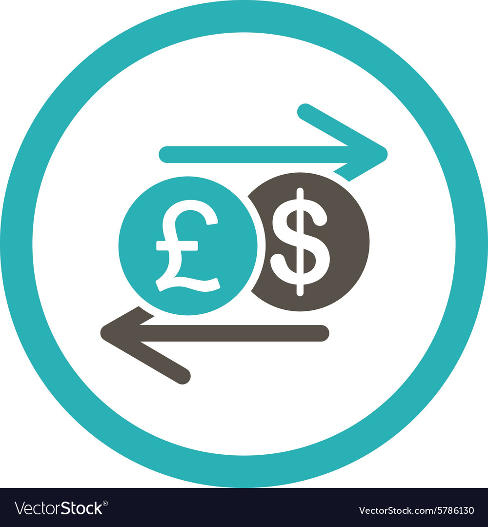 Money Exchange Icon Royalty Free Vector Image Vectorstock Exchange Icon Royalty Free Vector Image