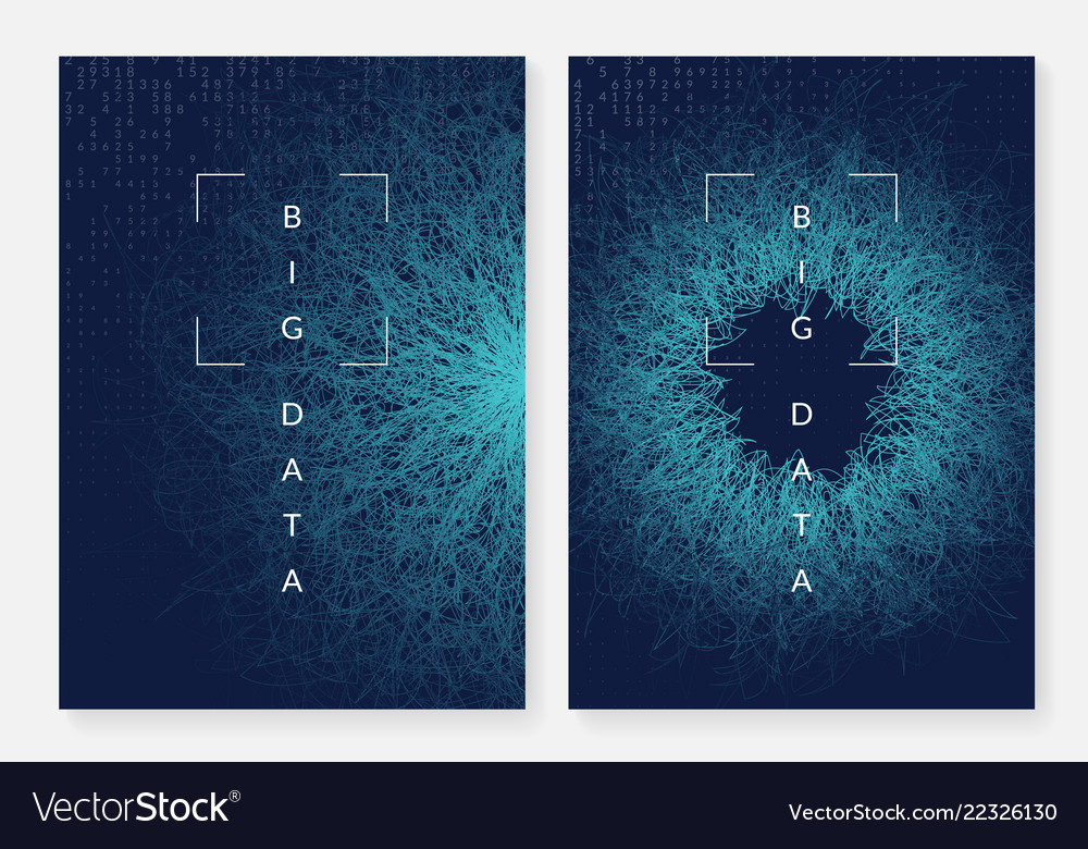 Visualization background technology for big data vector image Visualization background technology for big data