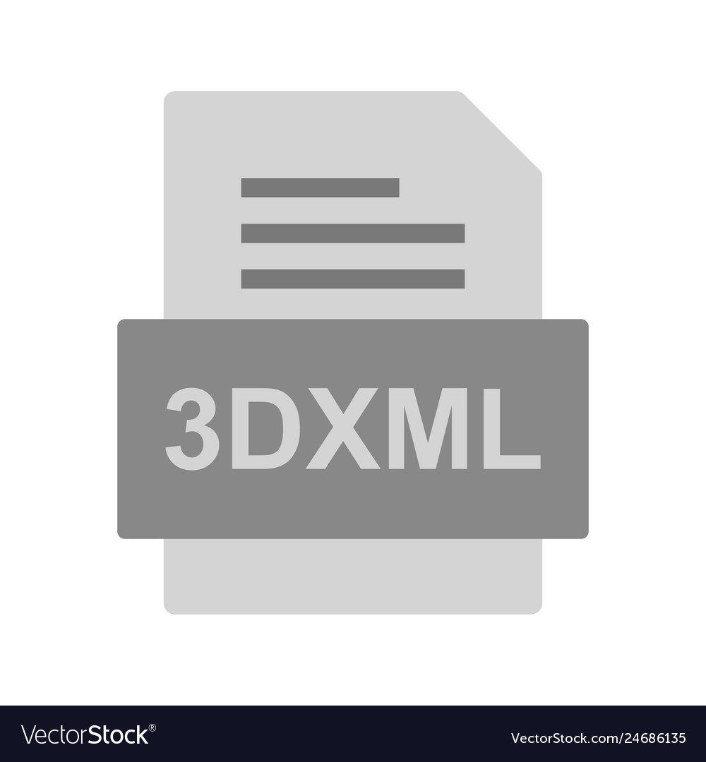 3dxml file document icon