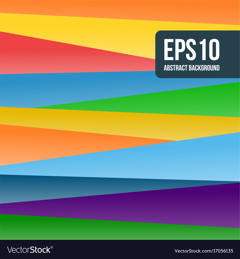 Abstract layered multicolored background