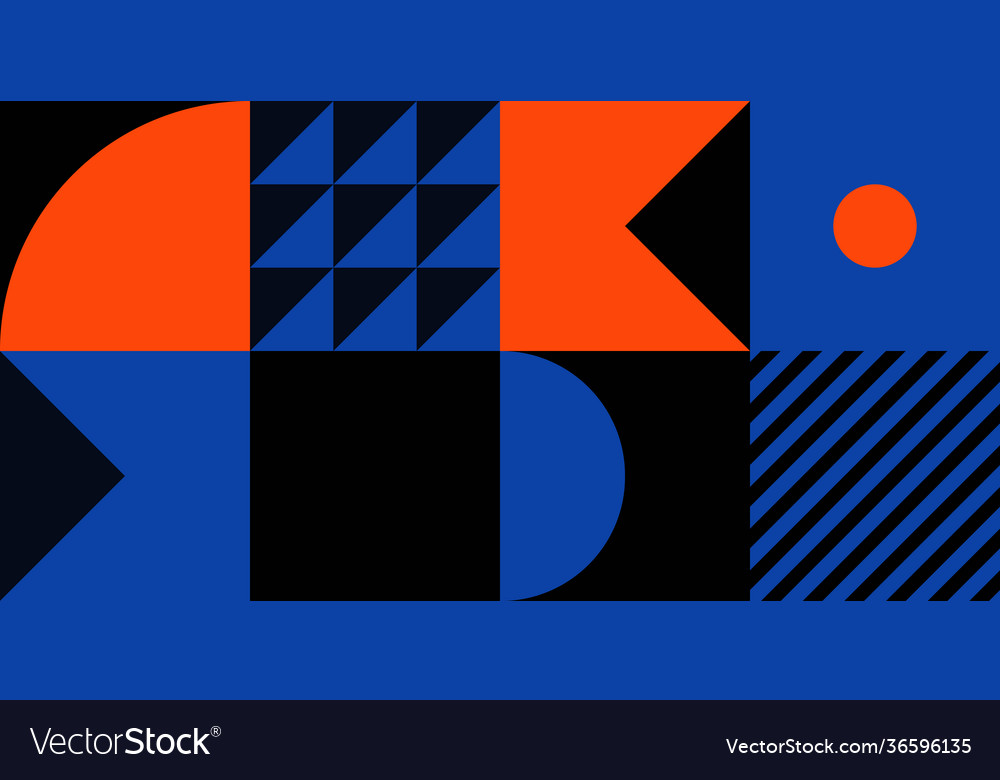 Abstract mosaic pattern design Vector Image Abstract mosaic pattern design