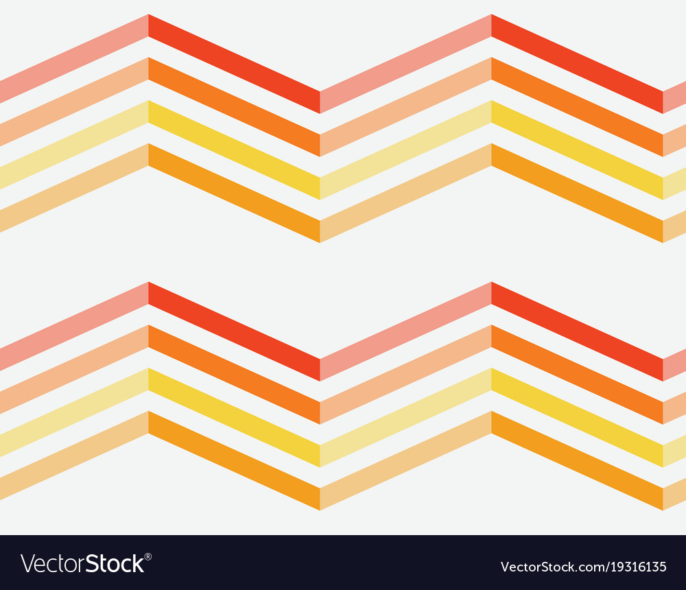 Color zigzag lines seamless pattern