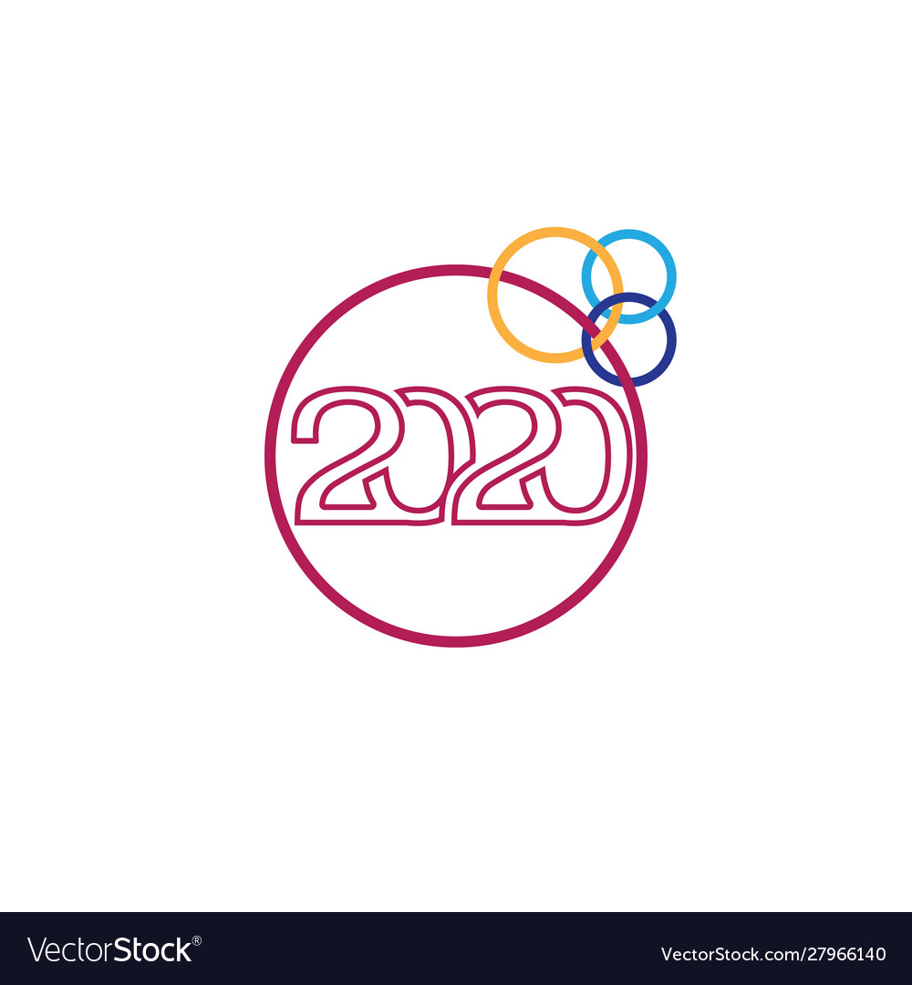 2020 logo graphics new year