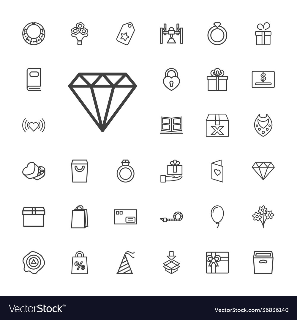 33 gift icons