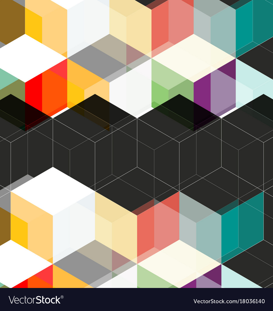 Abstract hexagon background