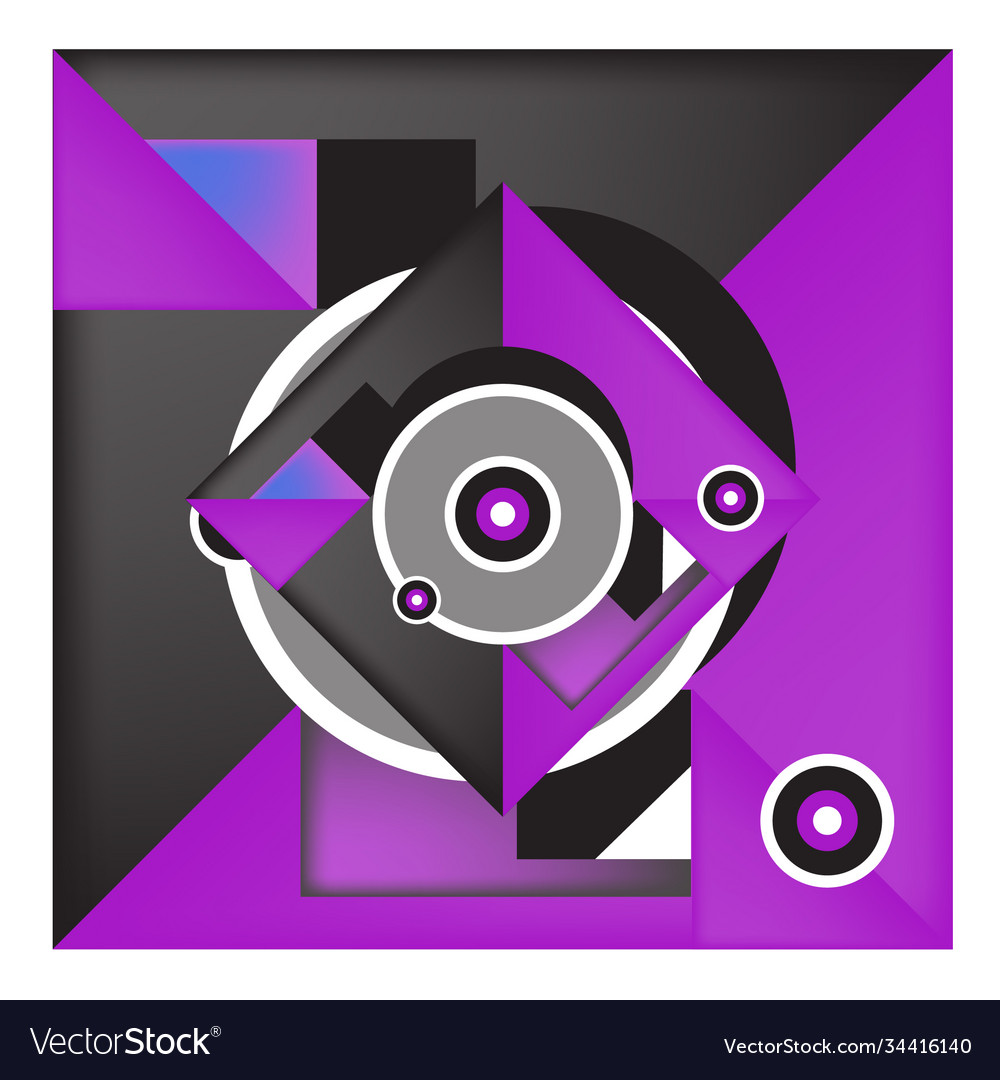 Abstract modern triangles background pattern