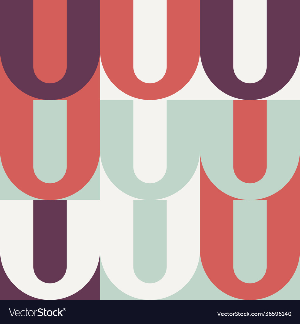 Abstract repetitive pattern design vector image Abstract repetitive pattern design