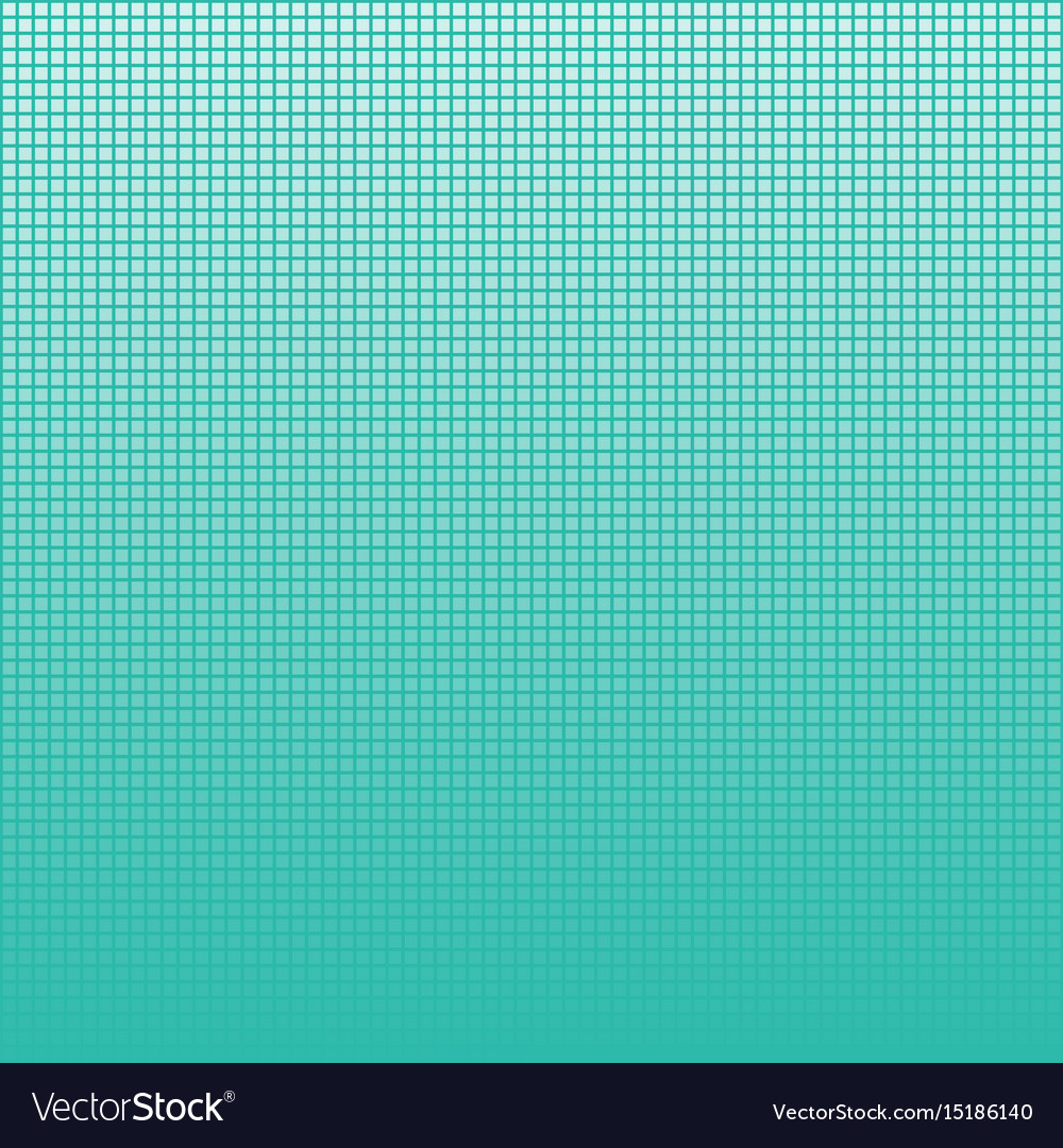 Mint square grid background