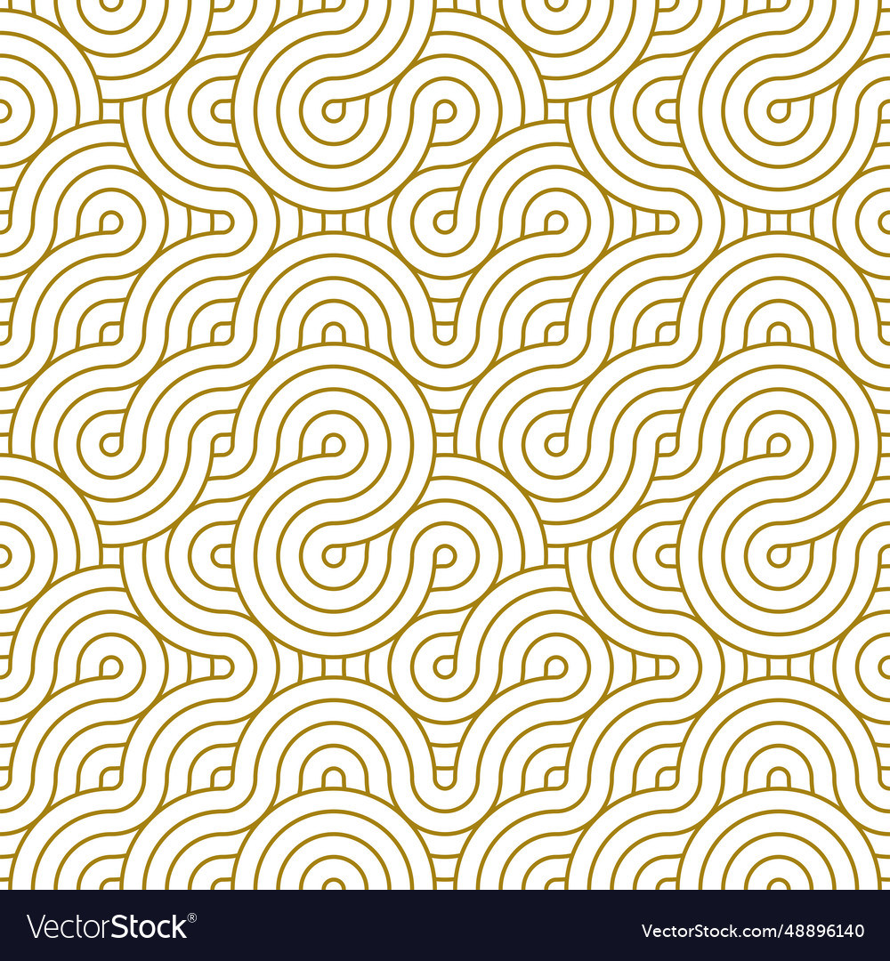 Seamless pattern line circle abstract geometry