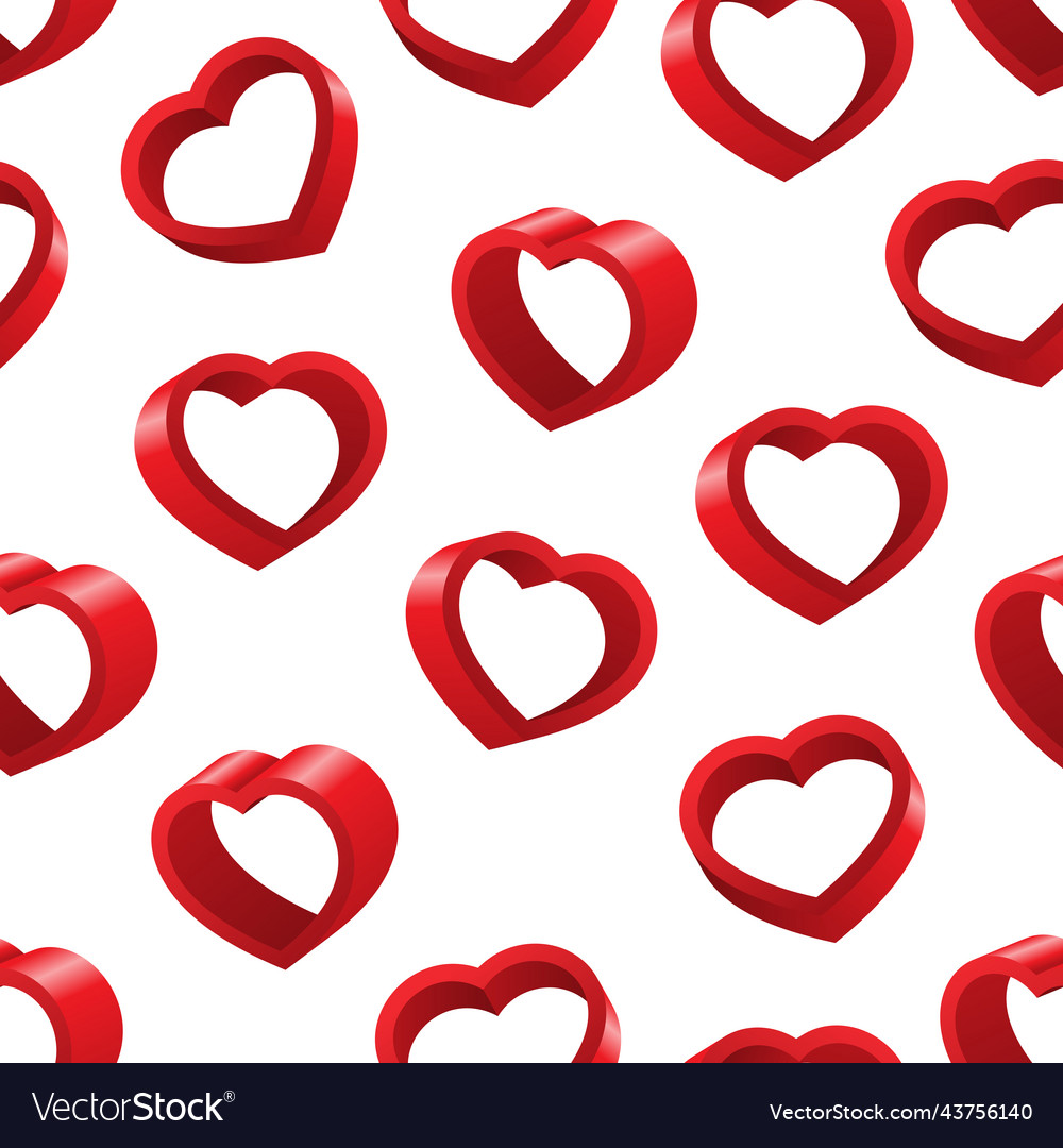 Valentines day seamless pattern background