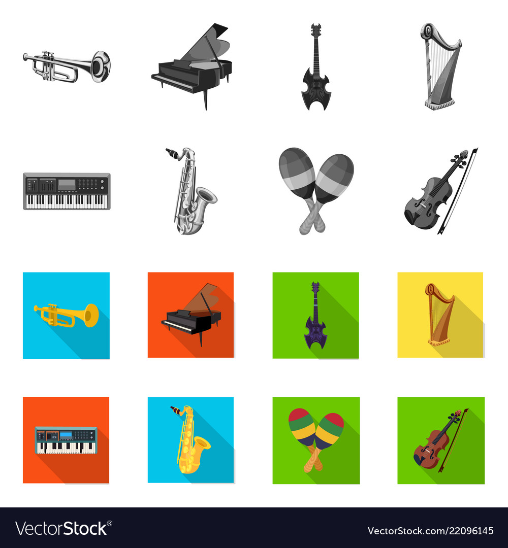 Design of music and tune symbol collection