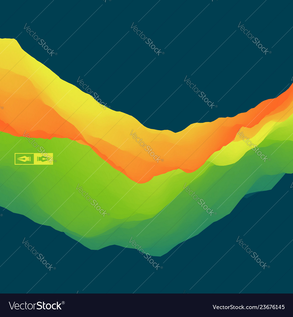 Dynamic Abstract Flow Background
