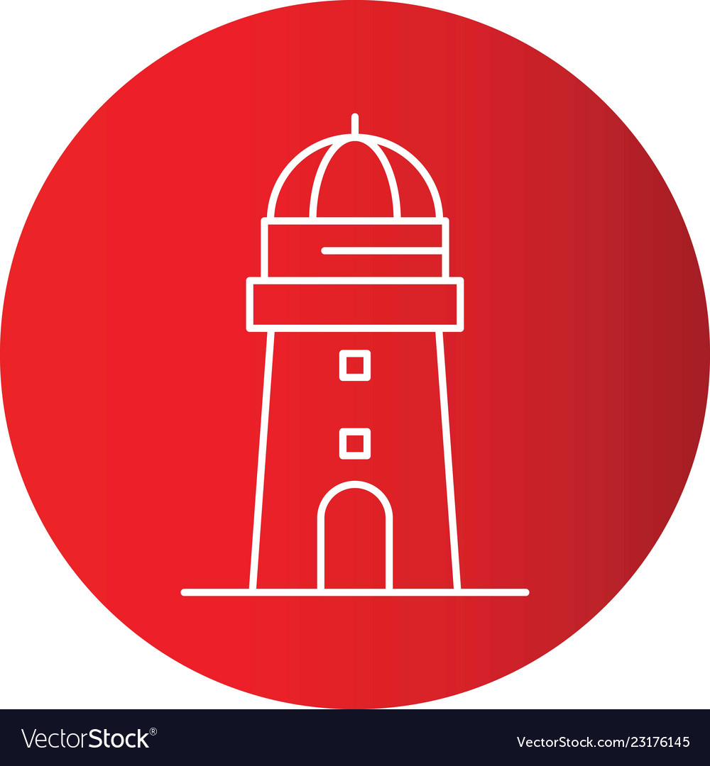 Gradient line circle perfect icon or pigtogram
