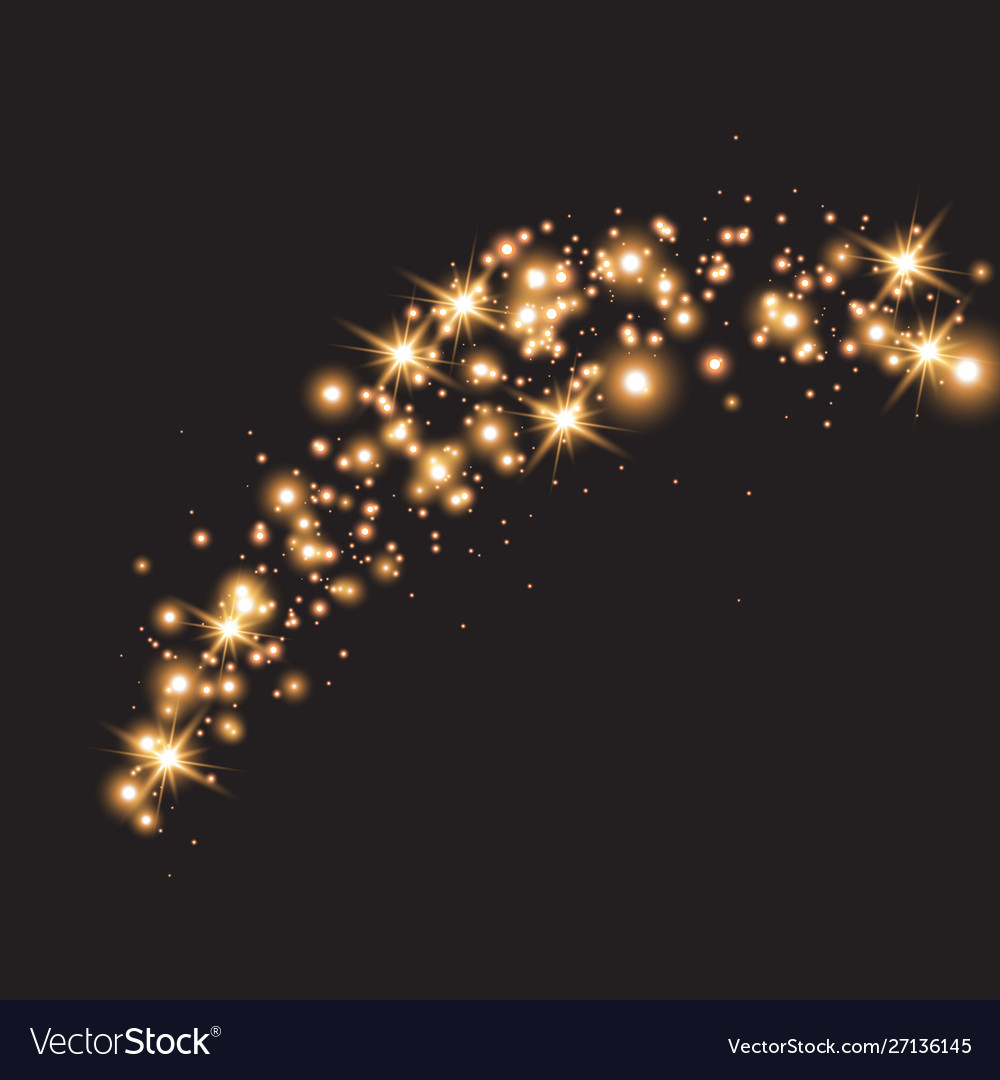 Light wave with effect vector image Light wave with effect