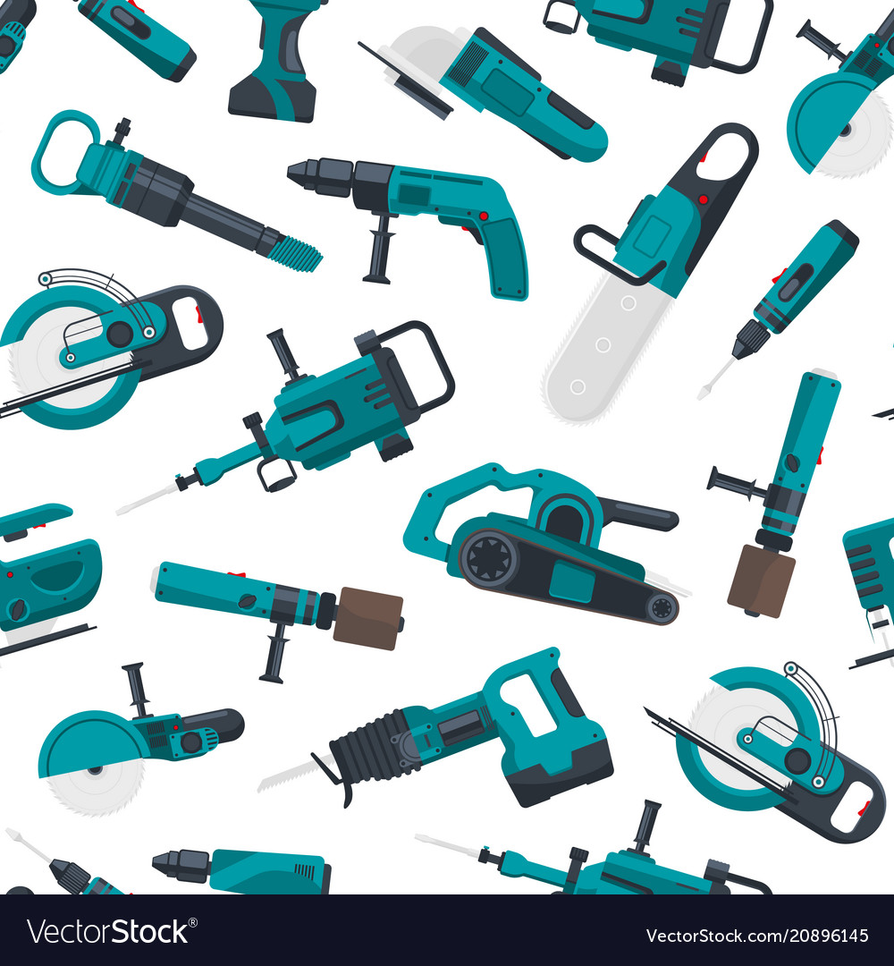 Pattern with electric Royalty Free Vector Image