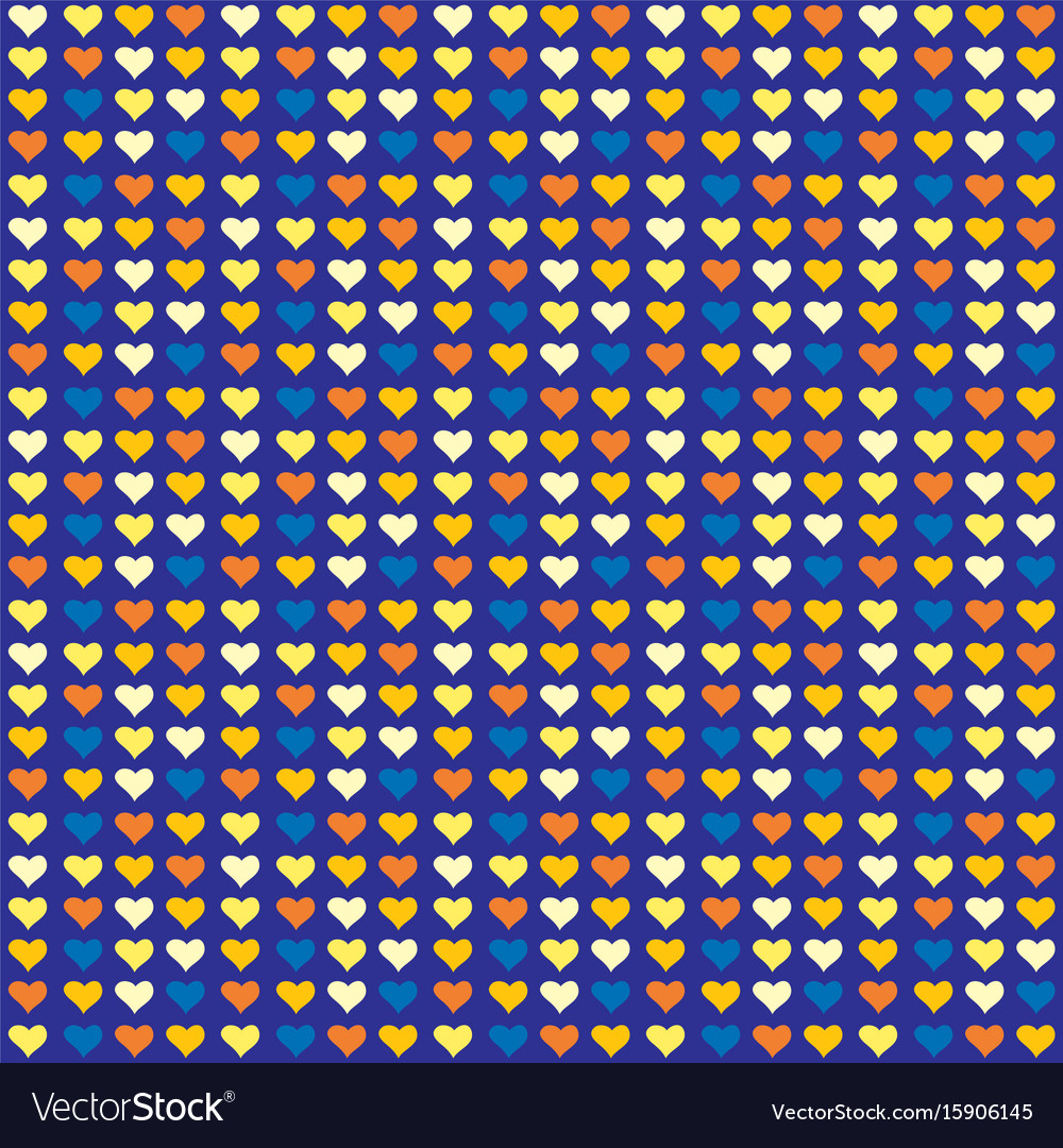 Seamless abstract pattern with hearts