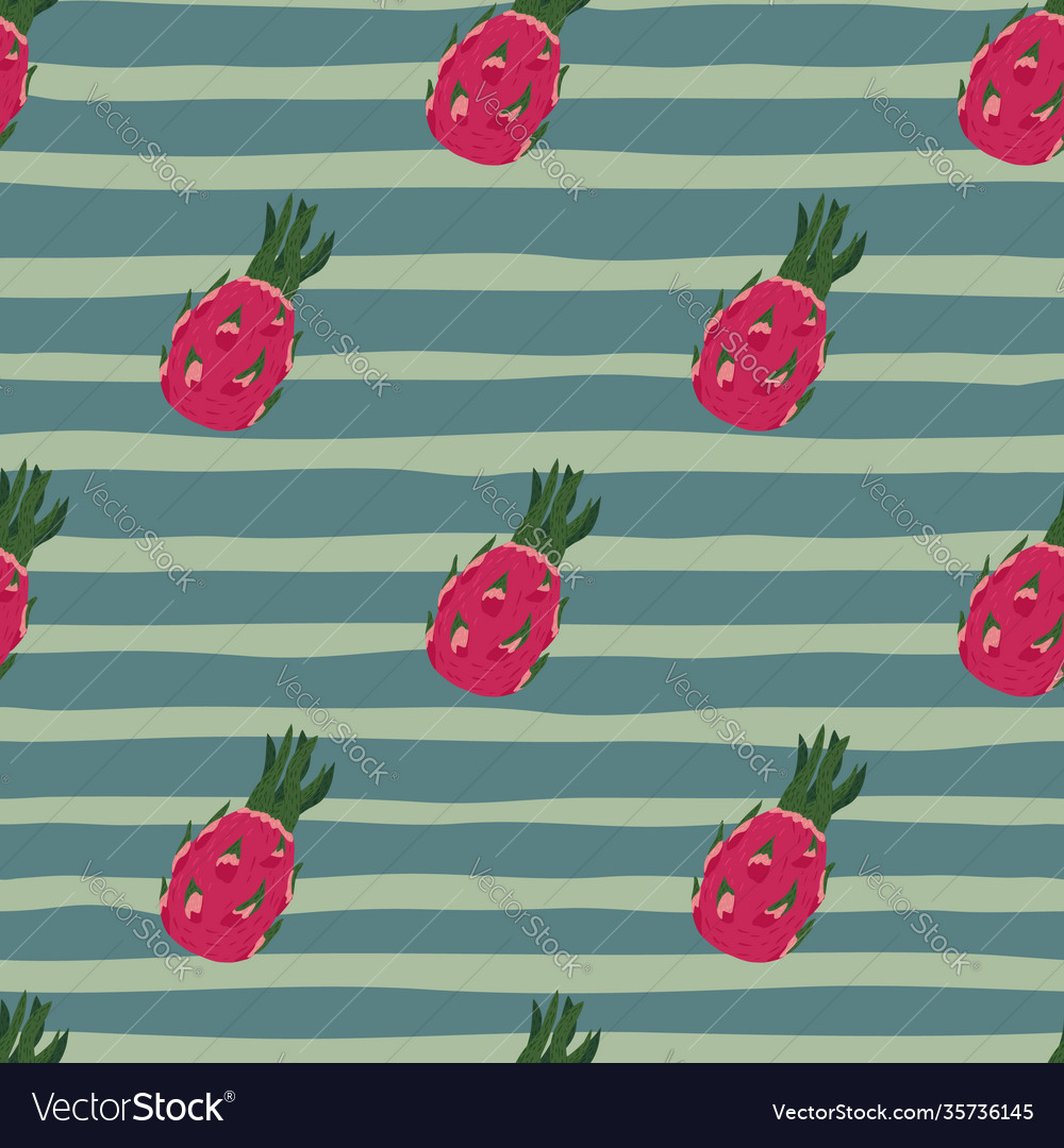 Seamless pattern in minimalistic style with pink vector image Seamless pattern in minimalistic style with pink