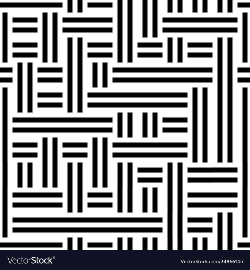 Seamless pattern with horizontal and vertical