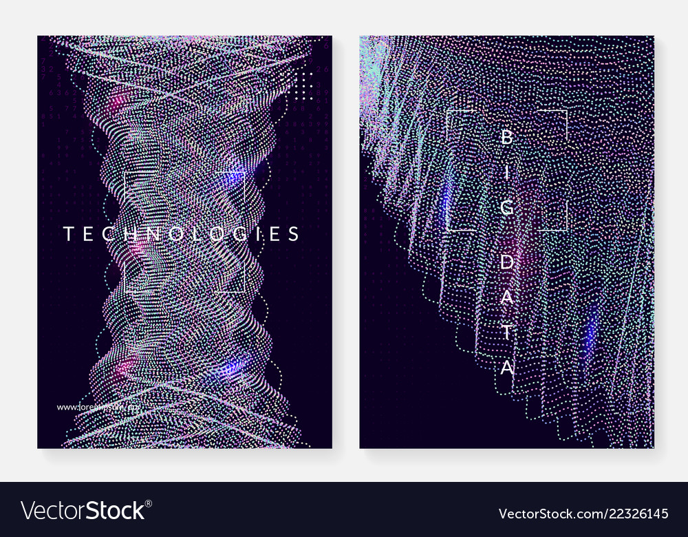 Visualization background technology for big data vector image Visualization background technology for big data