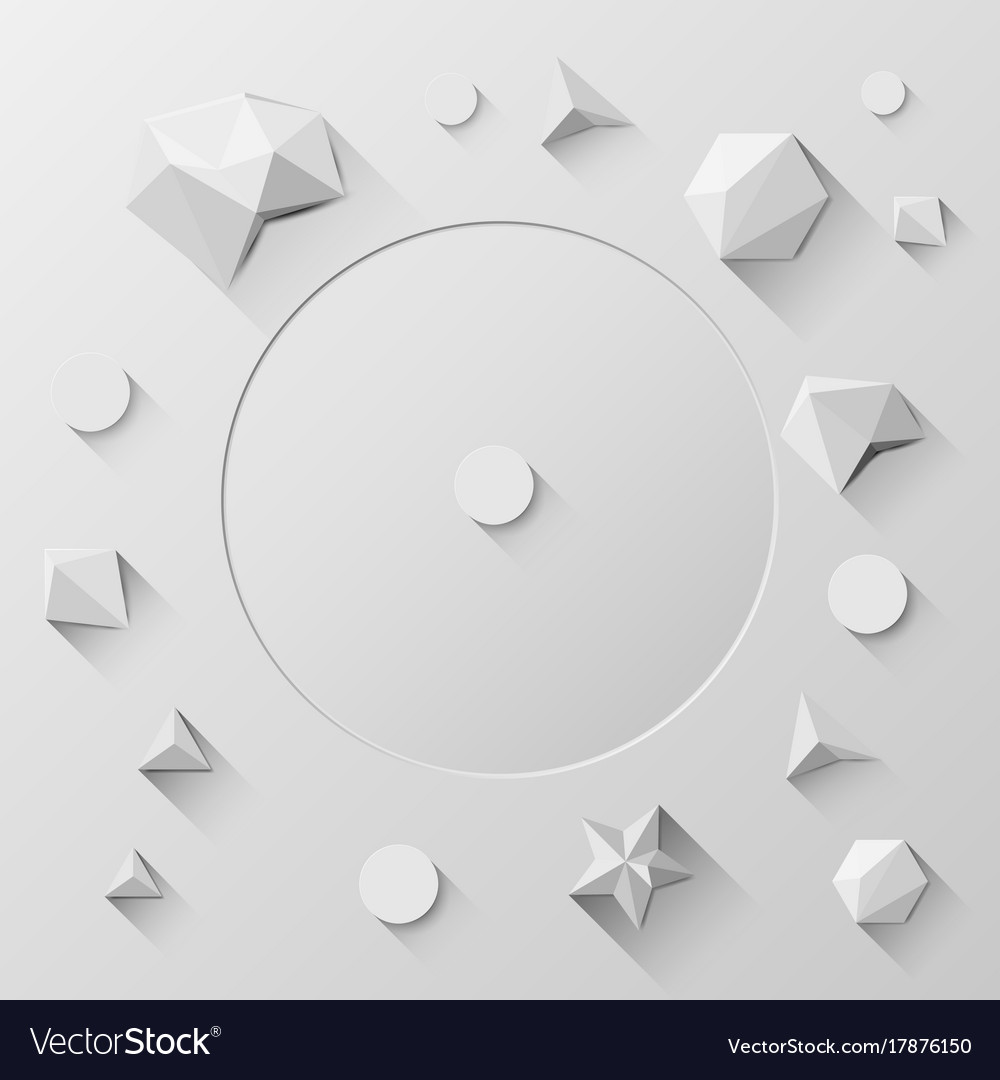 3d low polygon geometry abstract background