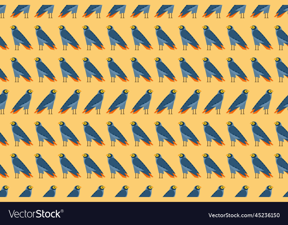 Ancient bird pattern