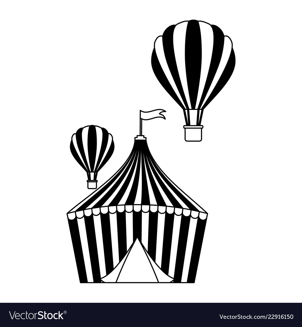 Circus fun fair Royalty Free Vector Image - VectorStock