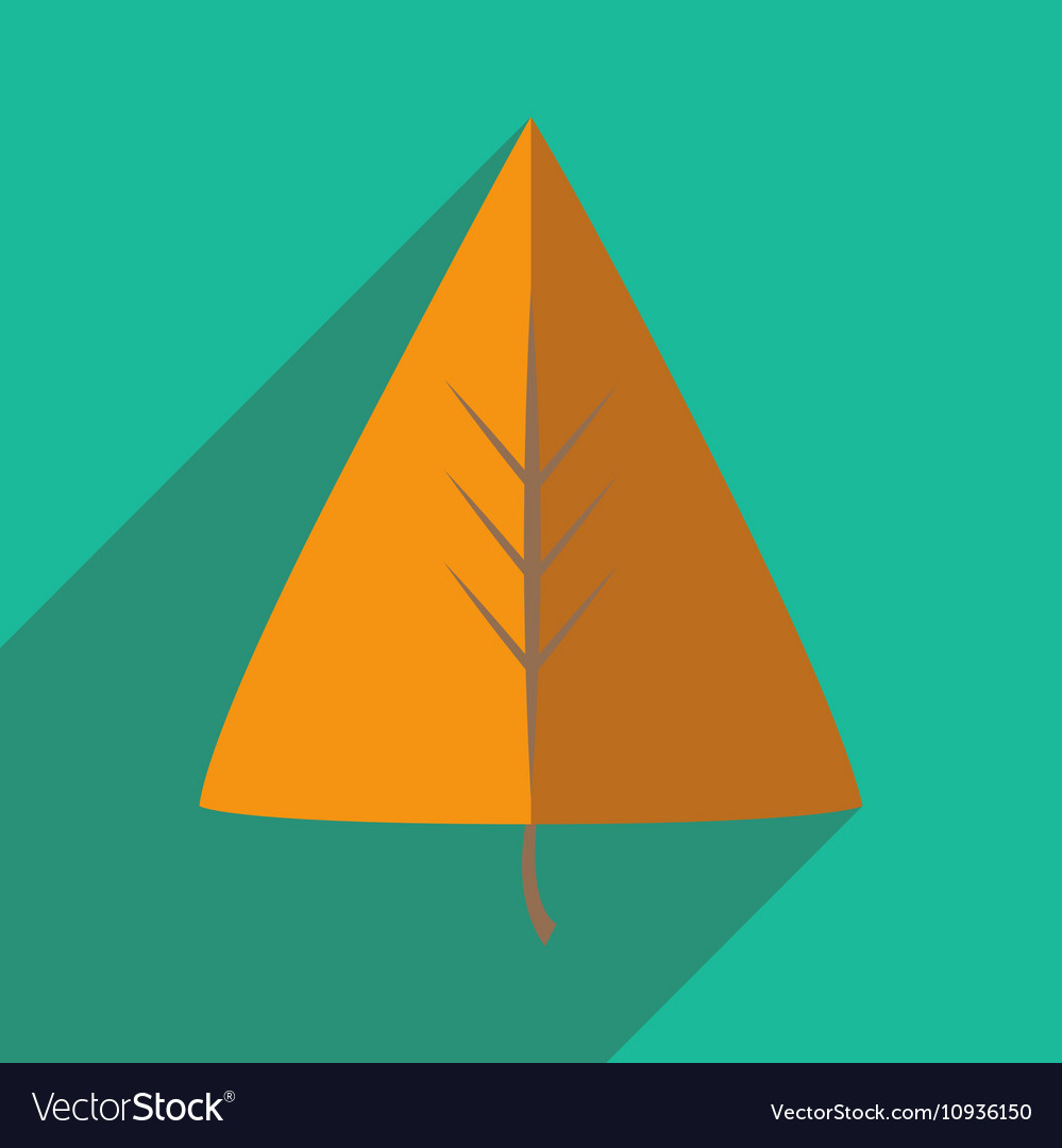 Flat with shadow icon and mobile application
