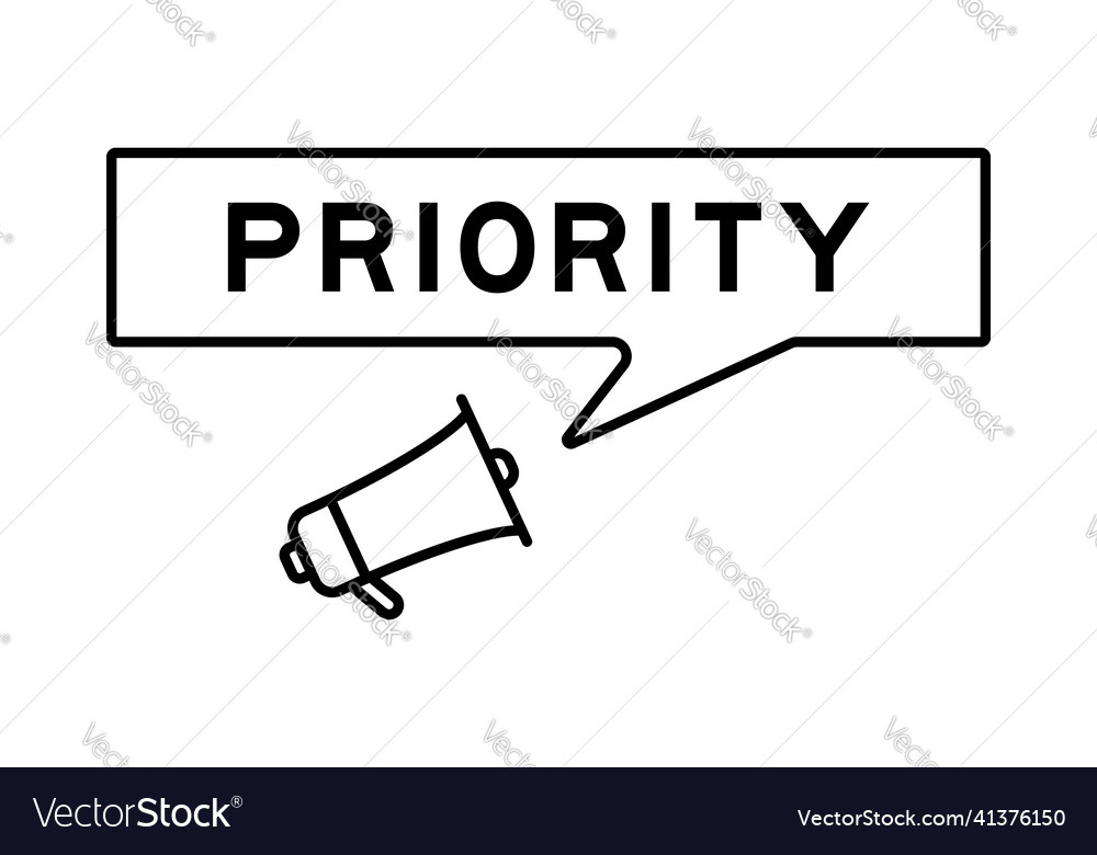 Megaphone icon with speech bubble in word vector image Megaphone icon with speech bubble in word