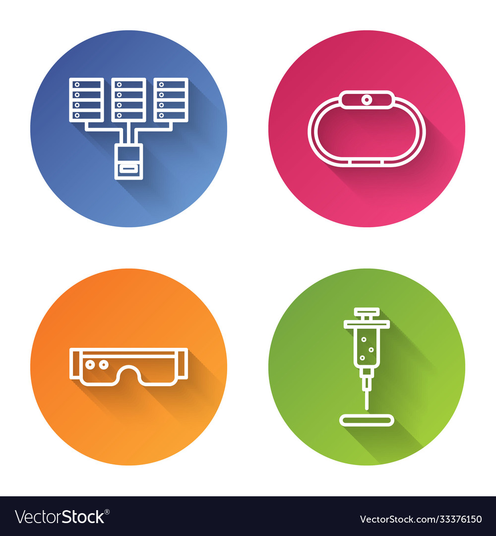 Set line server data web hosting smartwatch