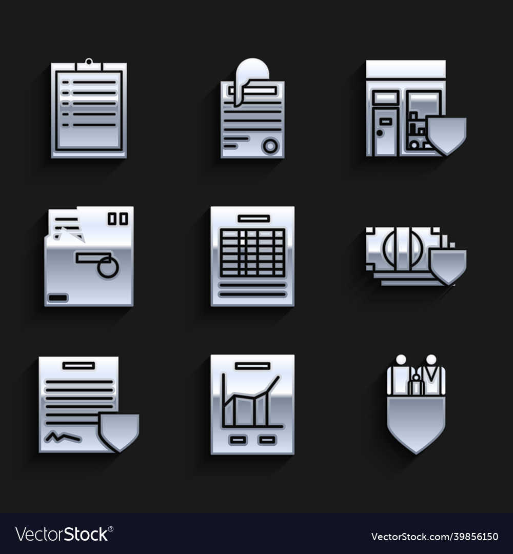 Set report file document with graph