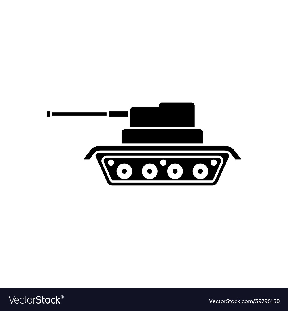 Tank Icon Design Vorlage isoliert