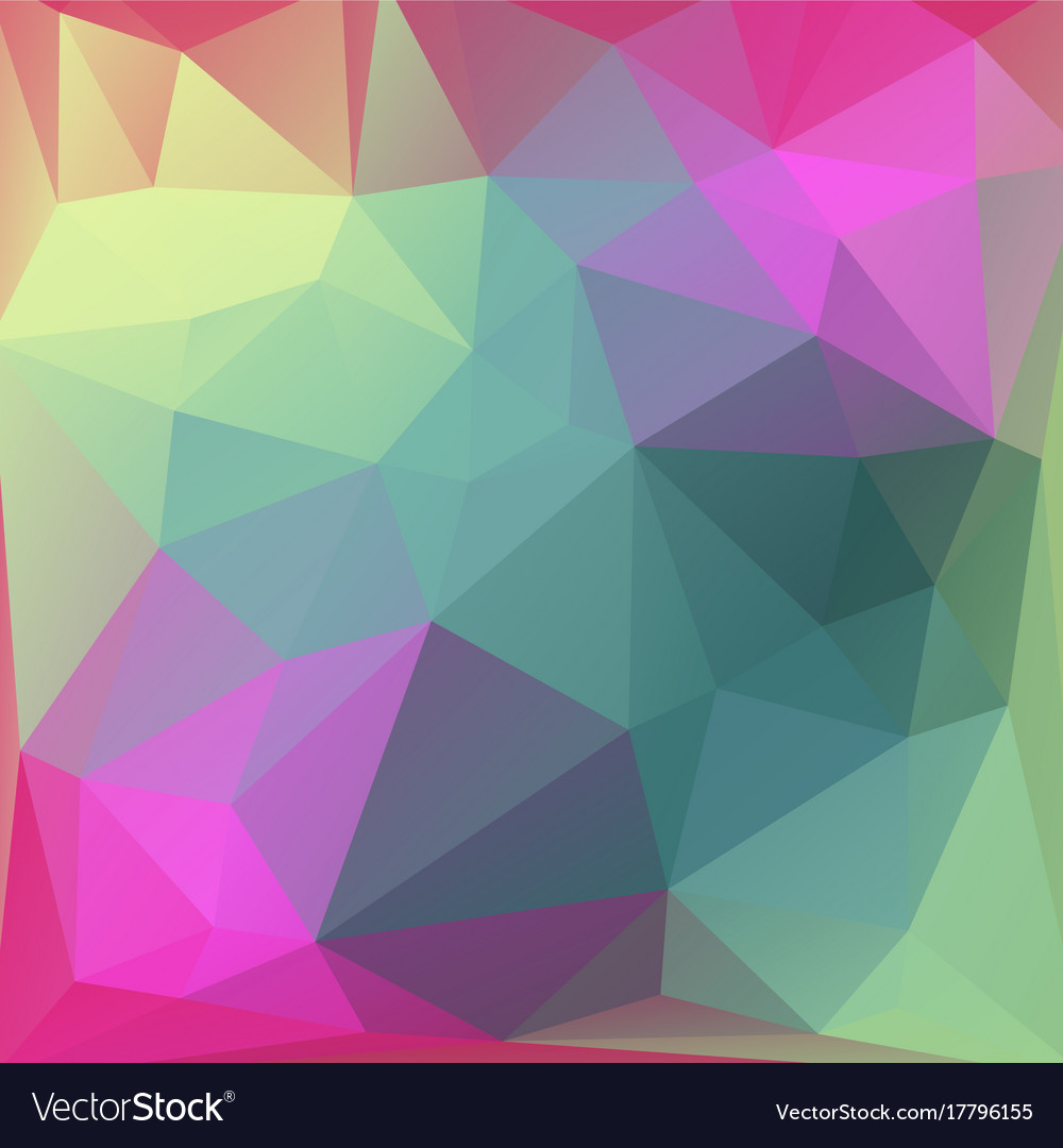 Abstract colorful background of triangles