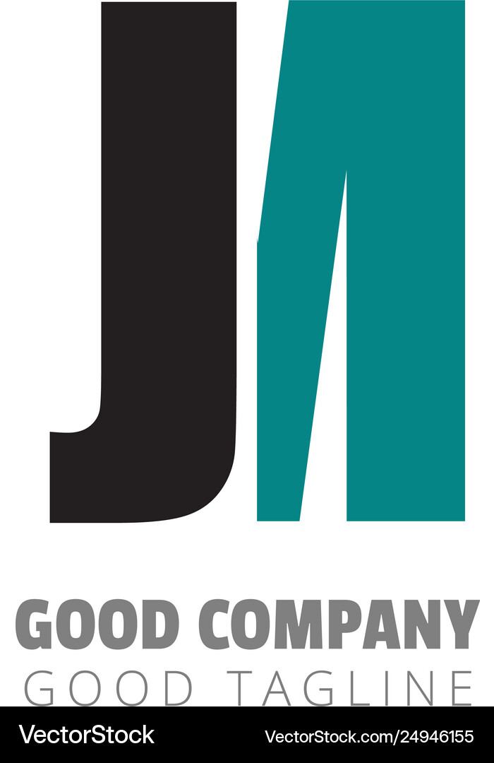 Initial letter design logo Royalty Free Vector Image