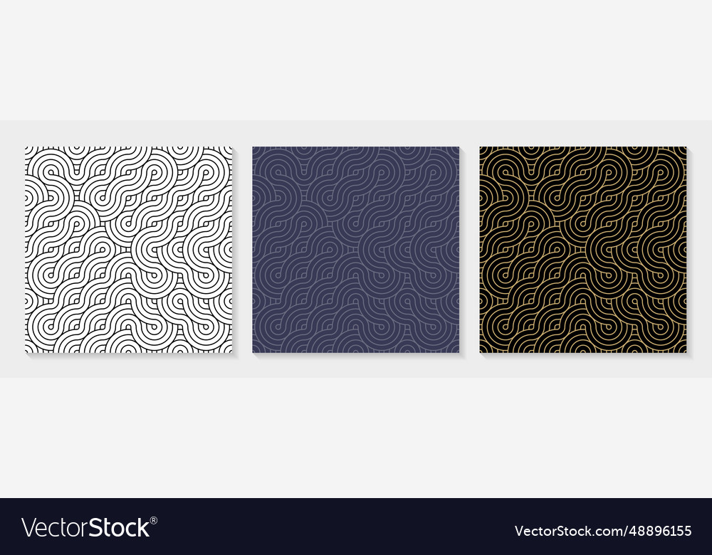 Pattern circle seamless abstract background color