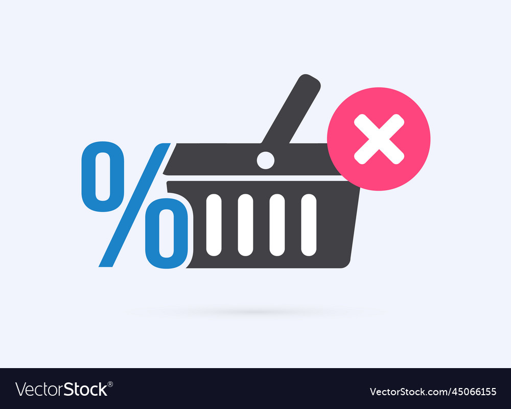 Shopping cart abandonment rate software concept