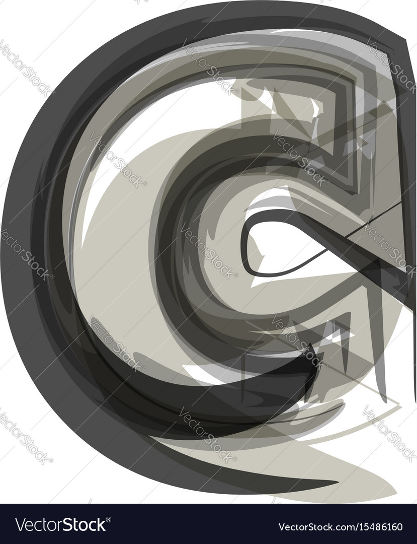 Abstract Letter C Royalty Free Vector Image - VectorStock