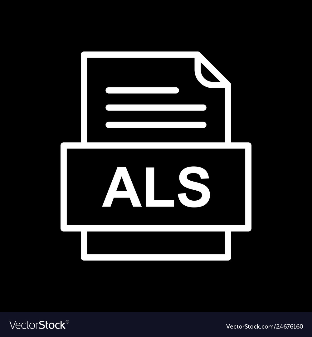 Als file document icon