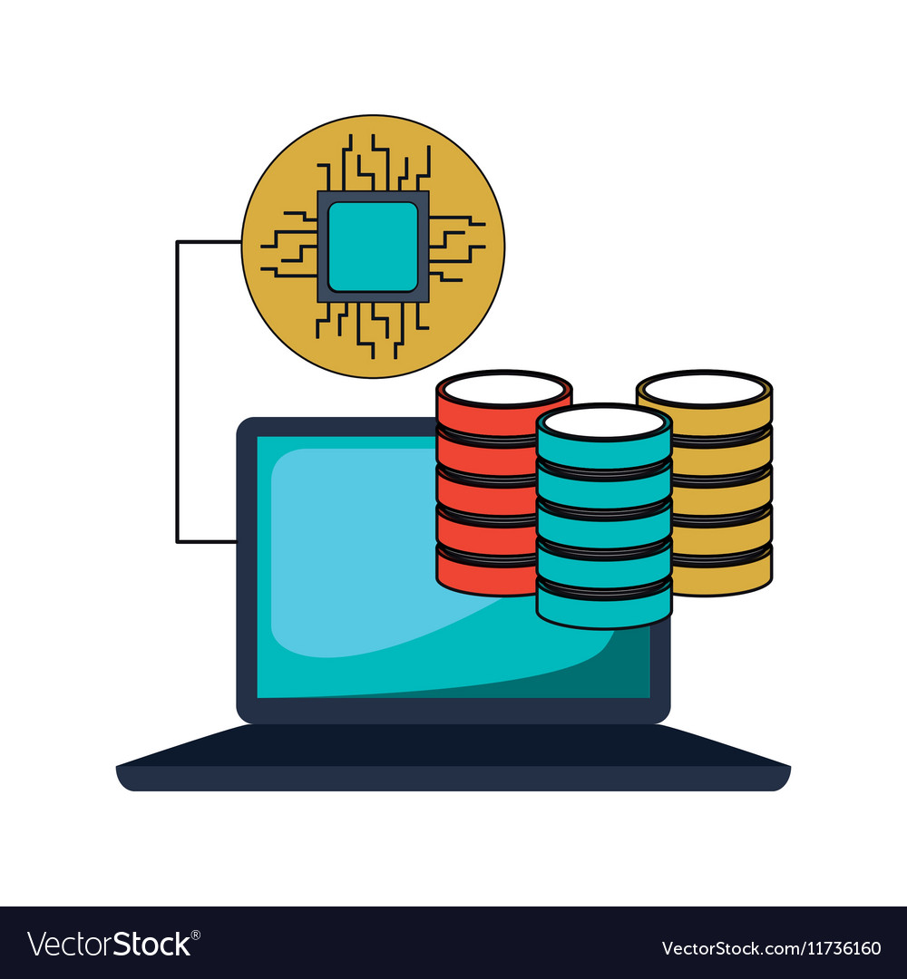 Big data related icons image