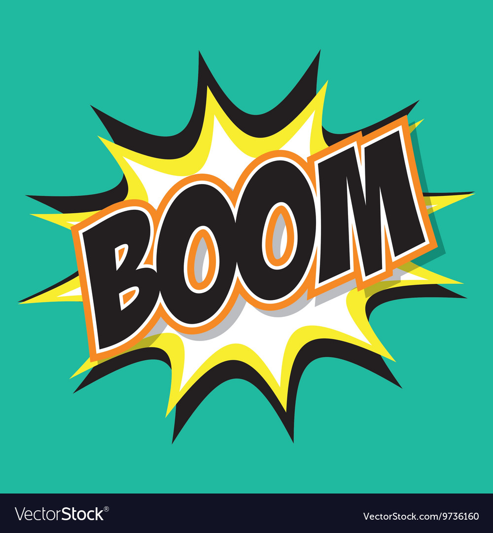Explosion Pop Art Icon
