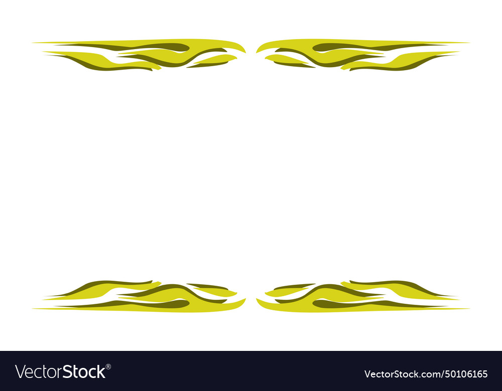 Abstract background with yellow frame perfect