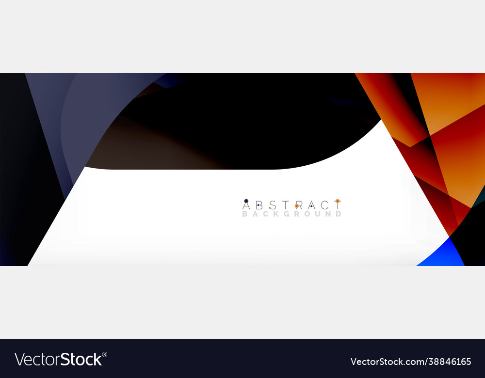 Geometric abstract background - multicolored