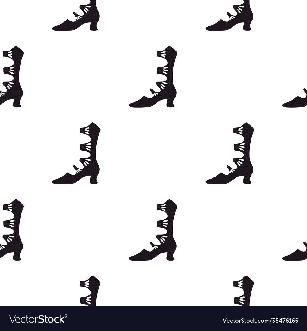 Isolated seamless doodle pattern with simple