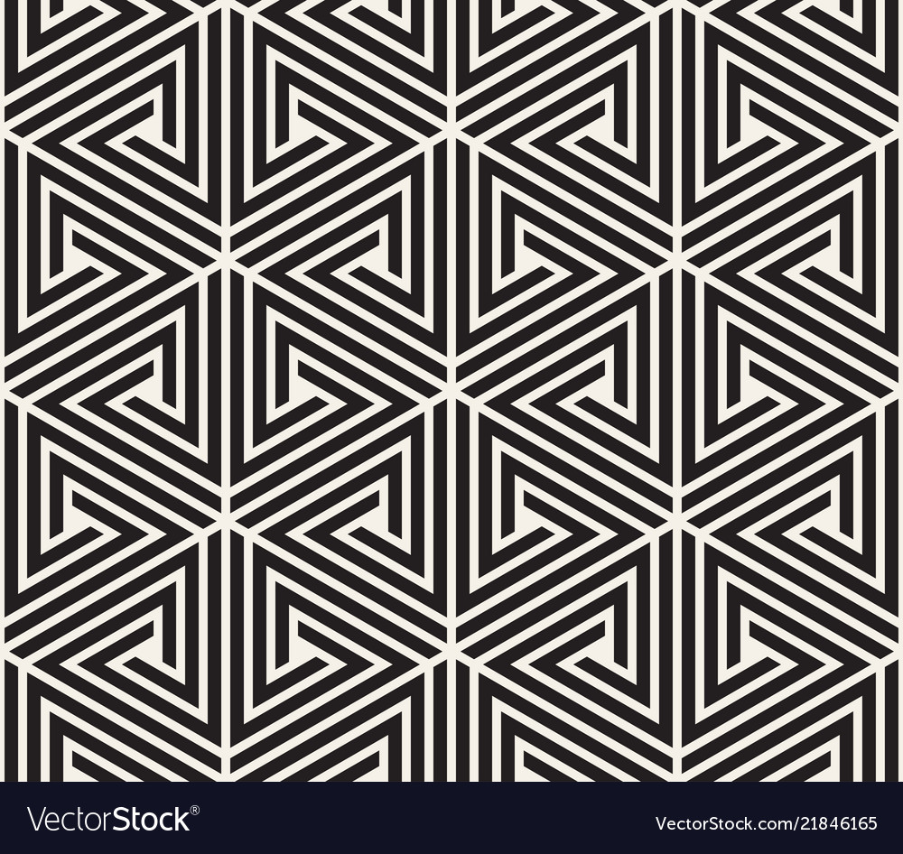 Modern Geometric Stripe Pattern
