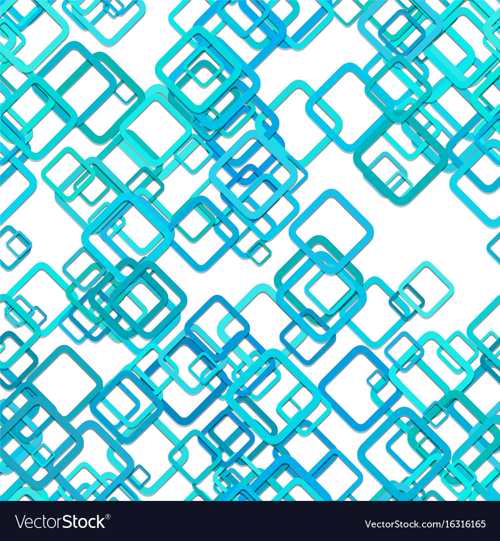 Seamless square background pattern - from