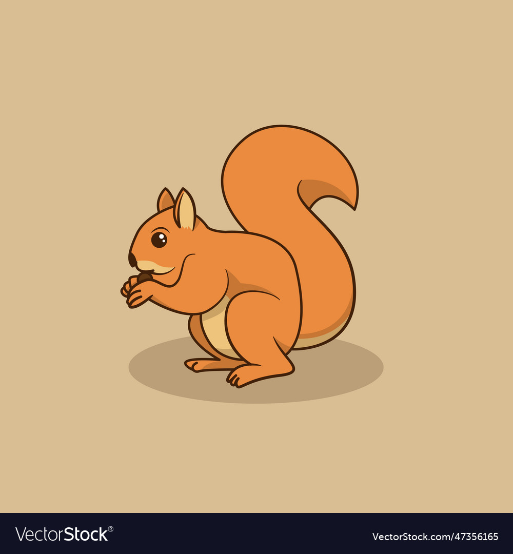 Squirrel Royalty Free Vector Image - VectorStock