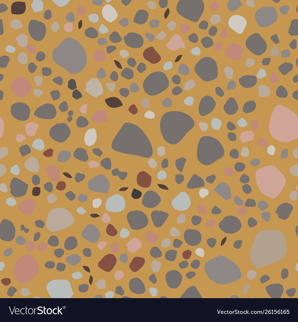 Terrazzo seamless repeat pattern design