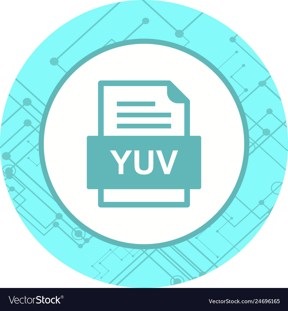 Yuv file document icon