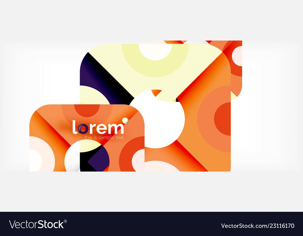 Abstract round elements composition background Vector Image Abstract round elements composition background
