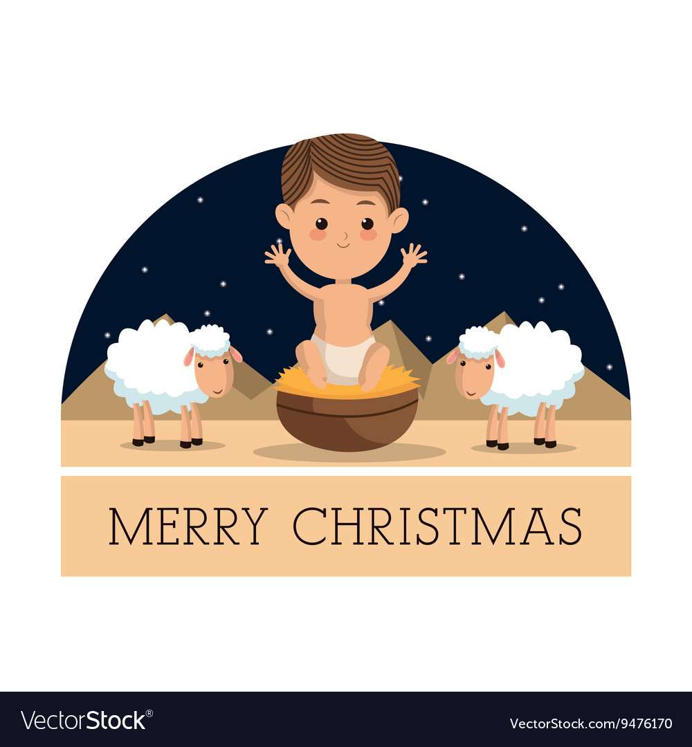baby jesus icon merry